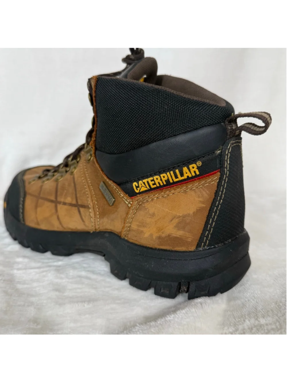 Men's Caterpillar Waterproof Slip Resistant Work Boots P74128 Steel Toe 11.5